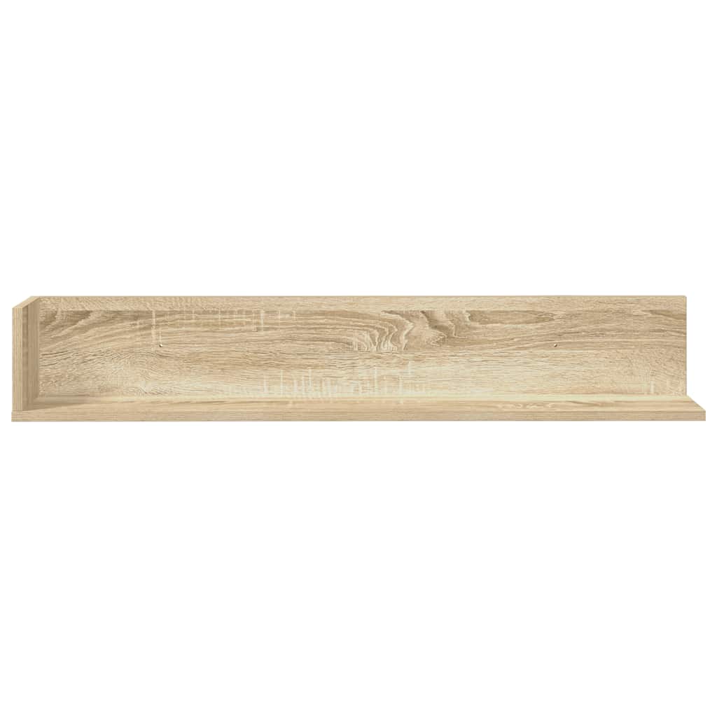 Étagères murales 2 pcs chêne sonoma 100x16,5x16,5 cm - XIOS