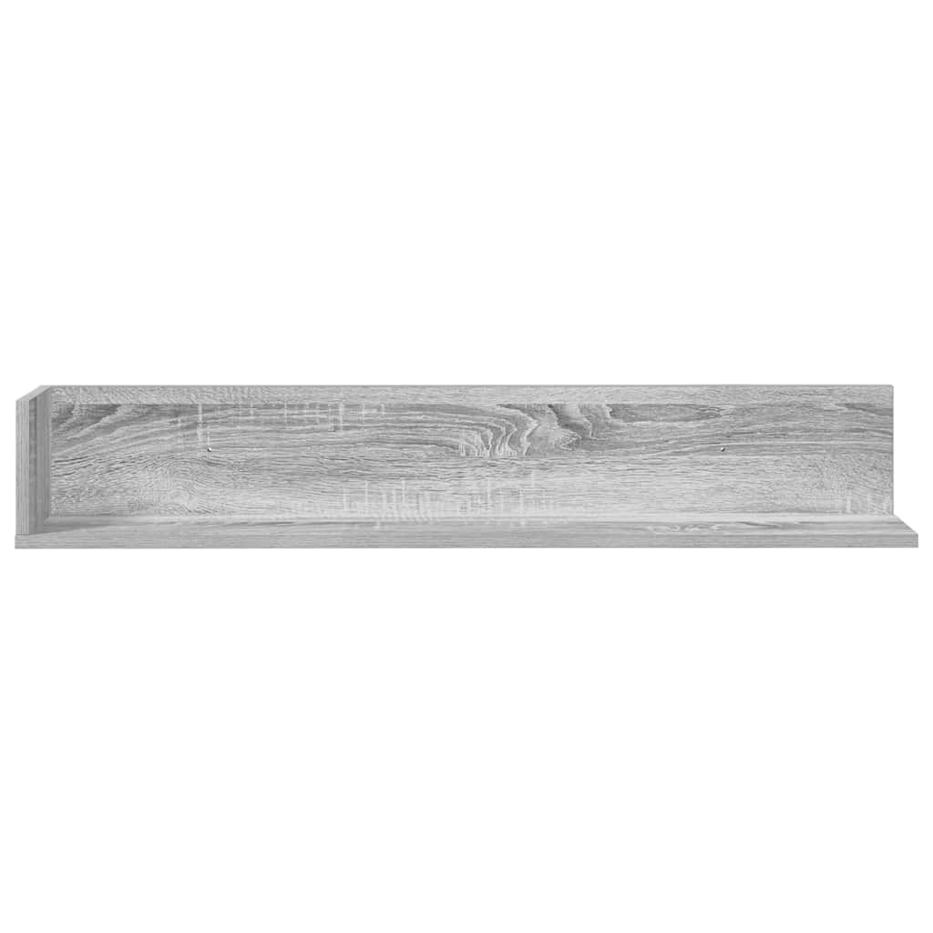 Étagères murales 2 pcs sonoma gris 100x16,5x16,5 cm - XIOS