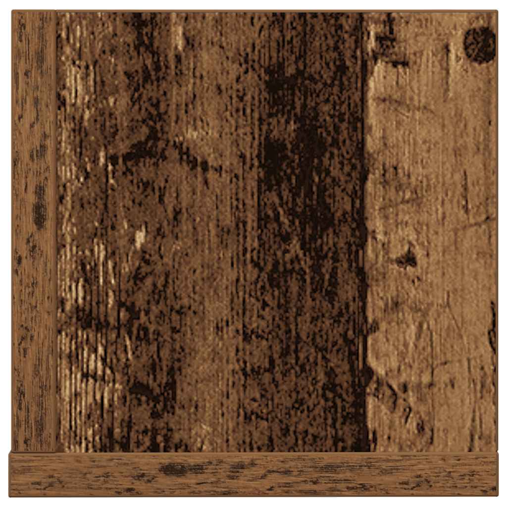 Étagères murales 2 pcs vieux bois 100x16,5x16,5 cm - XIOS