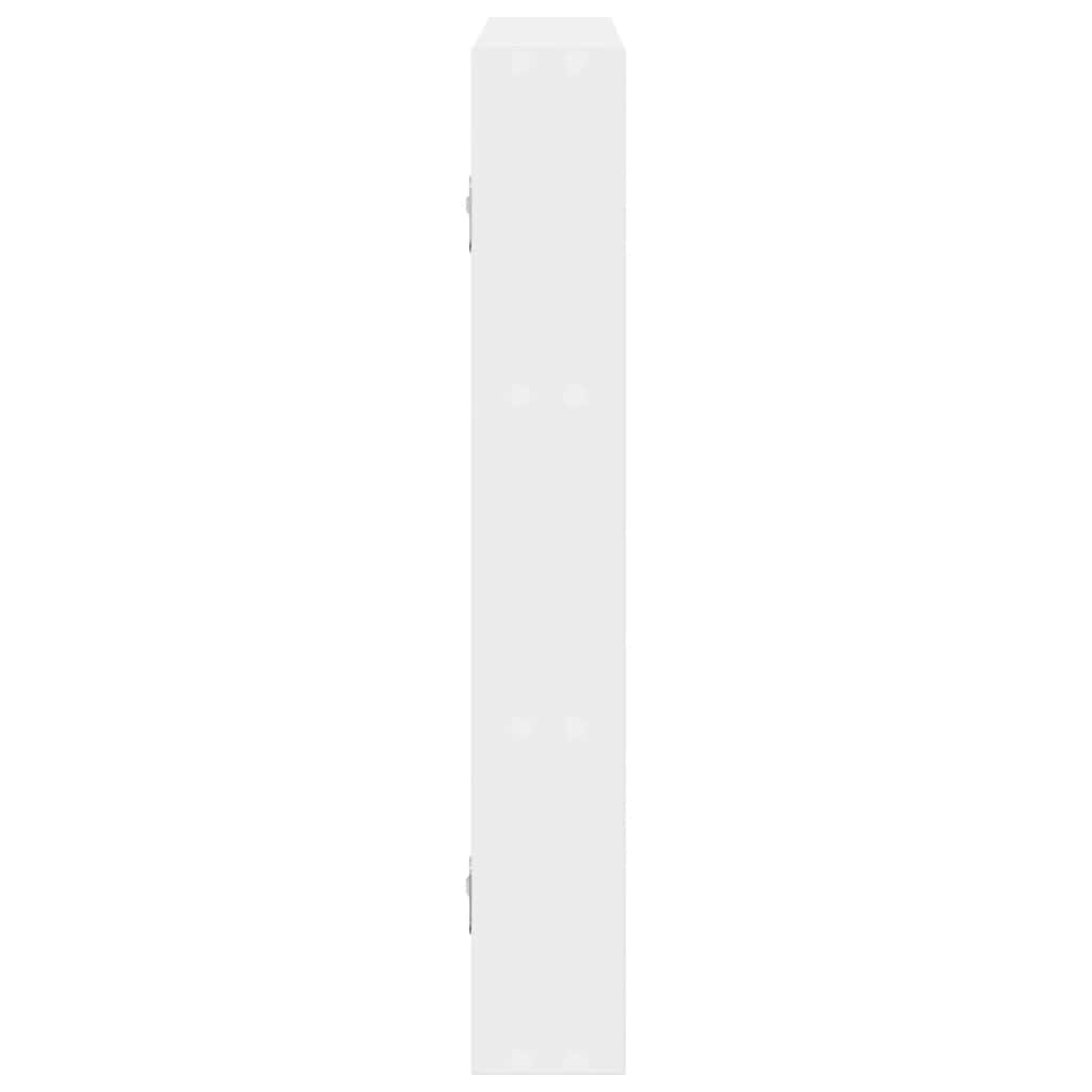 Étagère murale blanc 43x9x60 cm bois d'ingénierie - XIOS