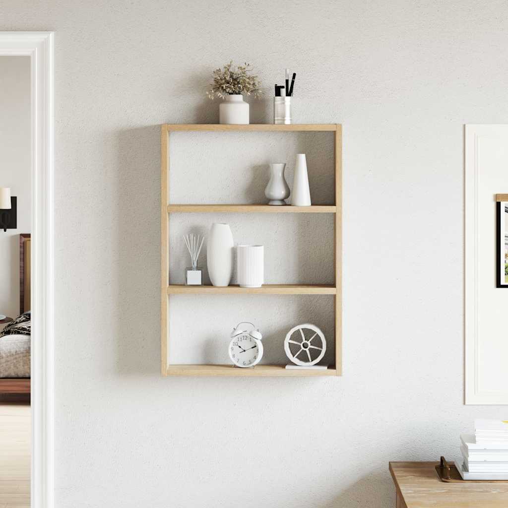 Étagère murale chêne sonoma 43x9x60 cm bois d'ingénierie - XIOS