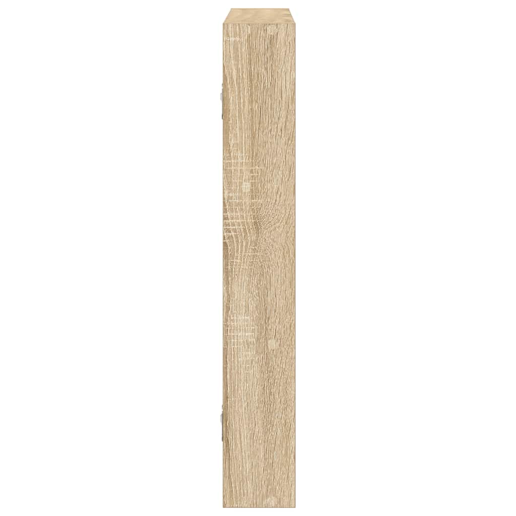 Étagère murale chêne sonoma 43x9x60 cm bois d'ingénierie - XIOS