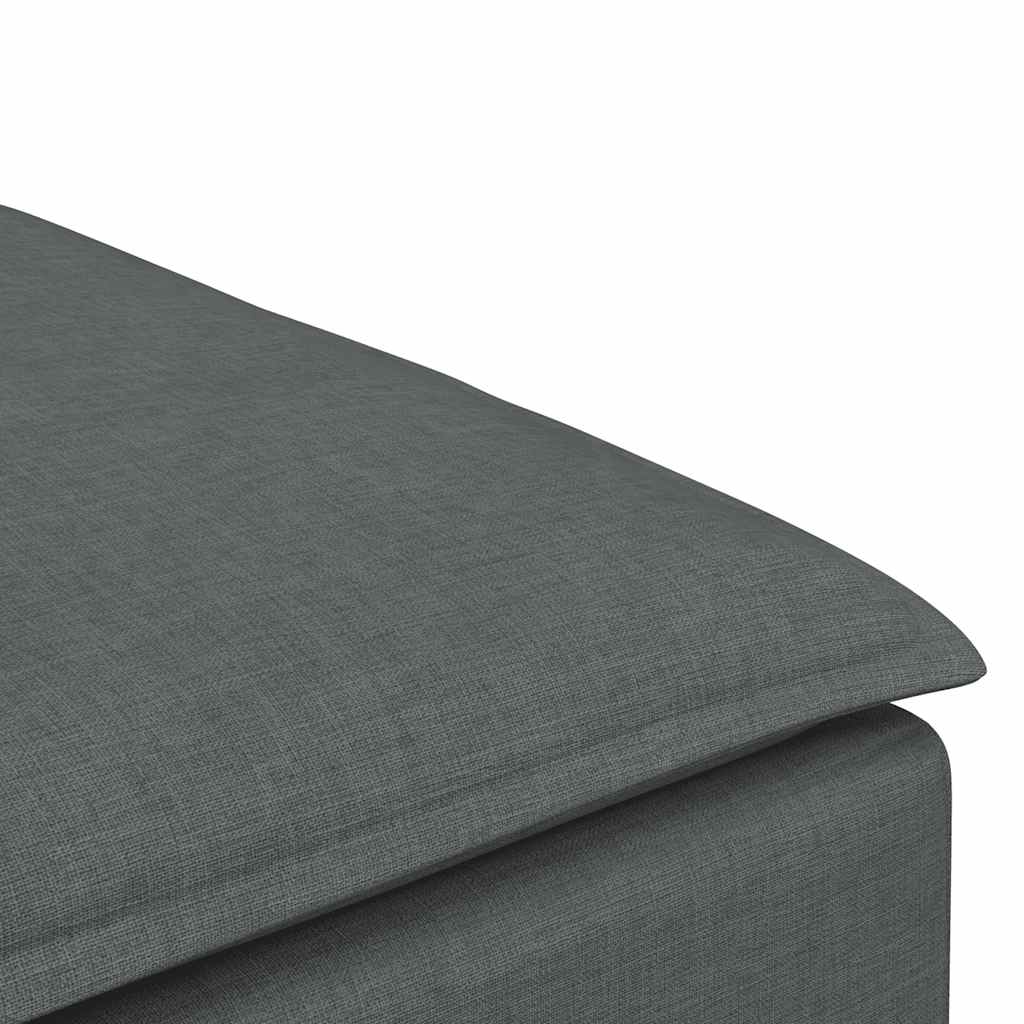 Module de repose-pieds pour canapé modulaire Gris foncé 100 x 100 x 48 cm - XIOS