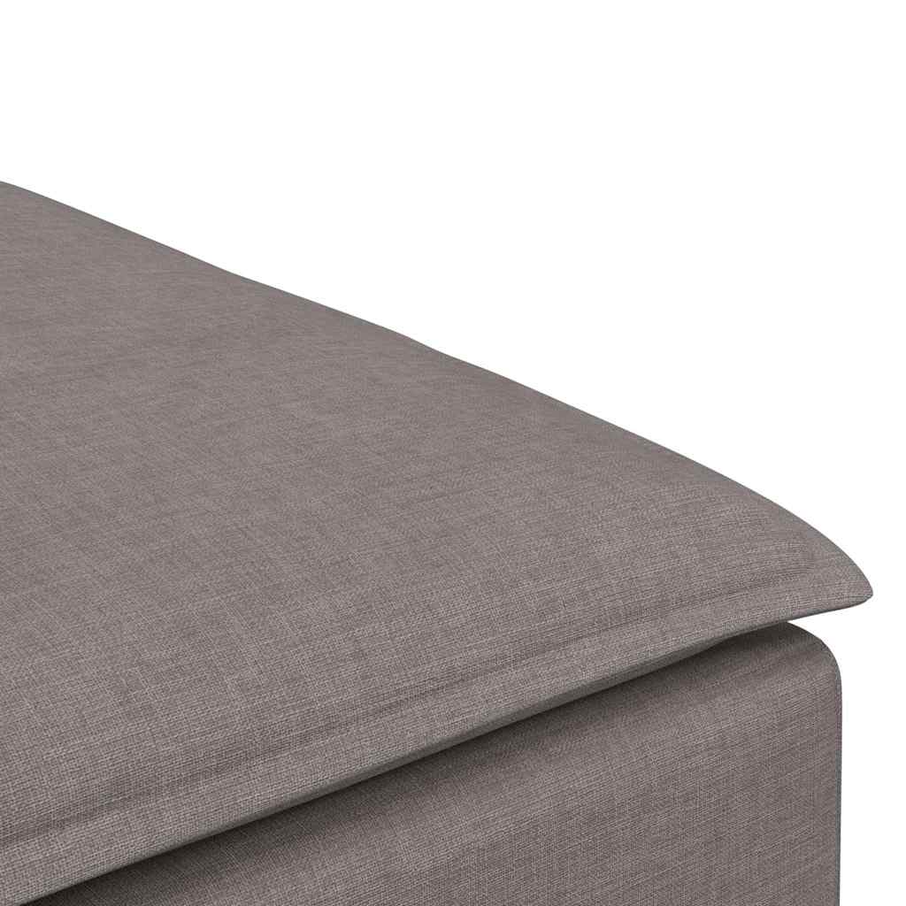 Module de repose-pieds pour canapé modulaire Taupe 100 x 100 x 48 cm