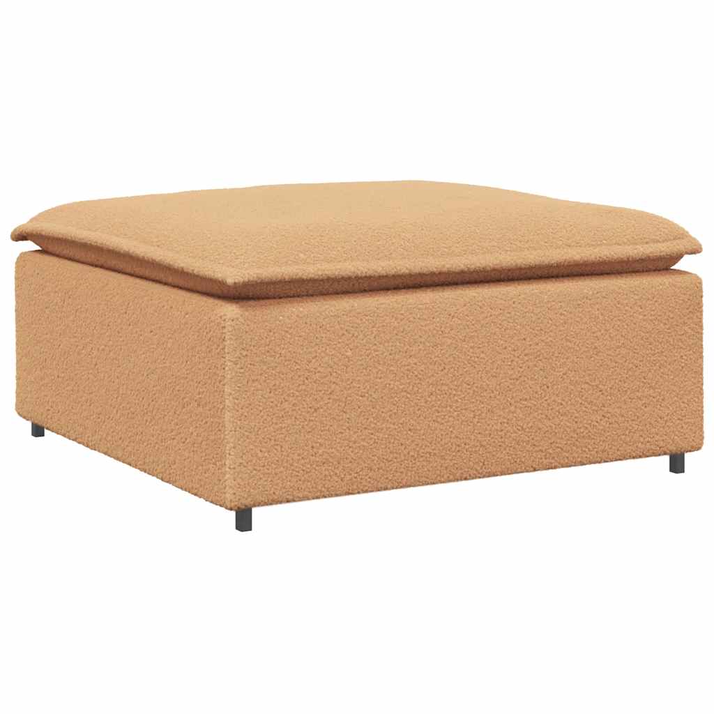 Repose-pieds modulaire beige 100x100x48 cm - XIOS