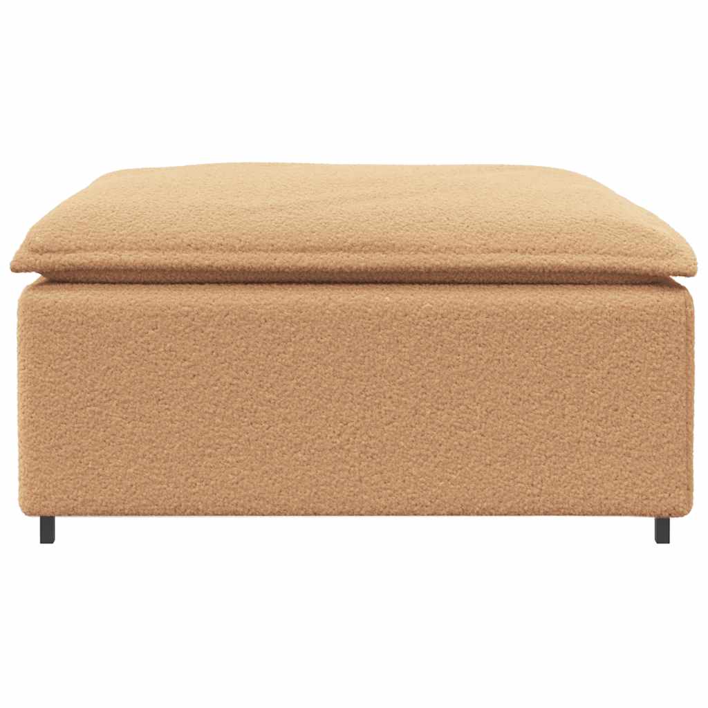 Repose-pieds modulaire beige 100x100x48 cm - XIOS