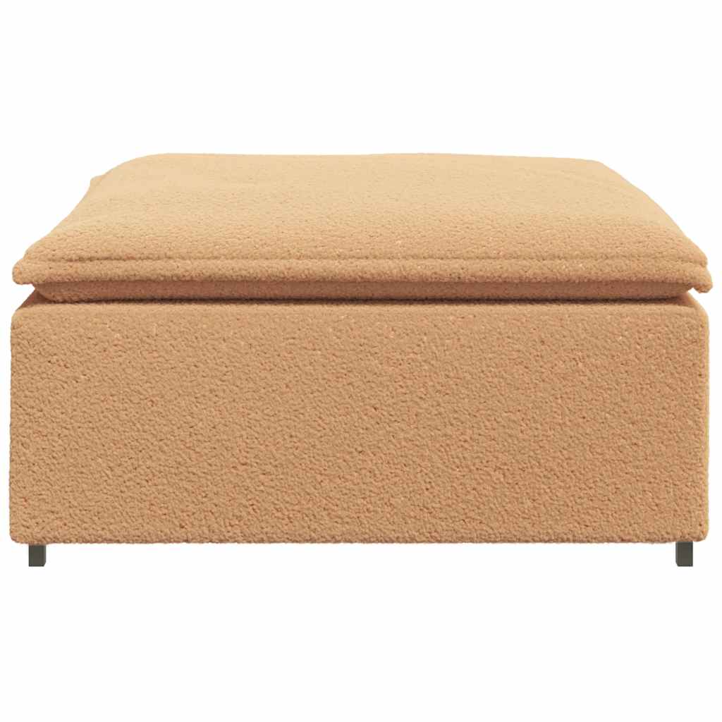 Repose-pieds modulaire beige 100x100x48 cm - XIOS
