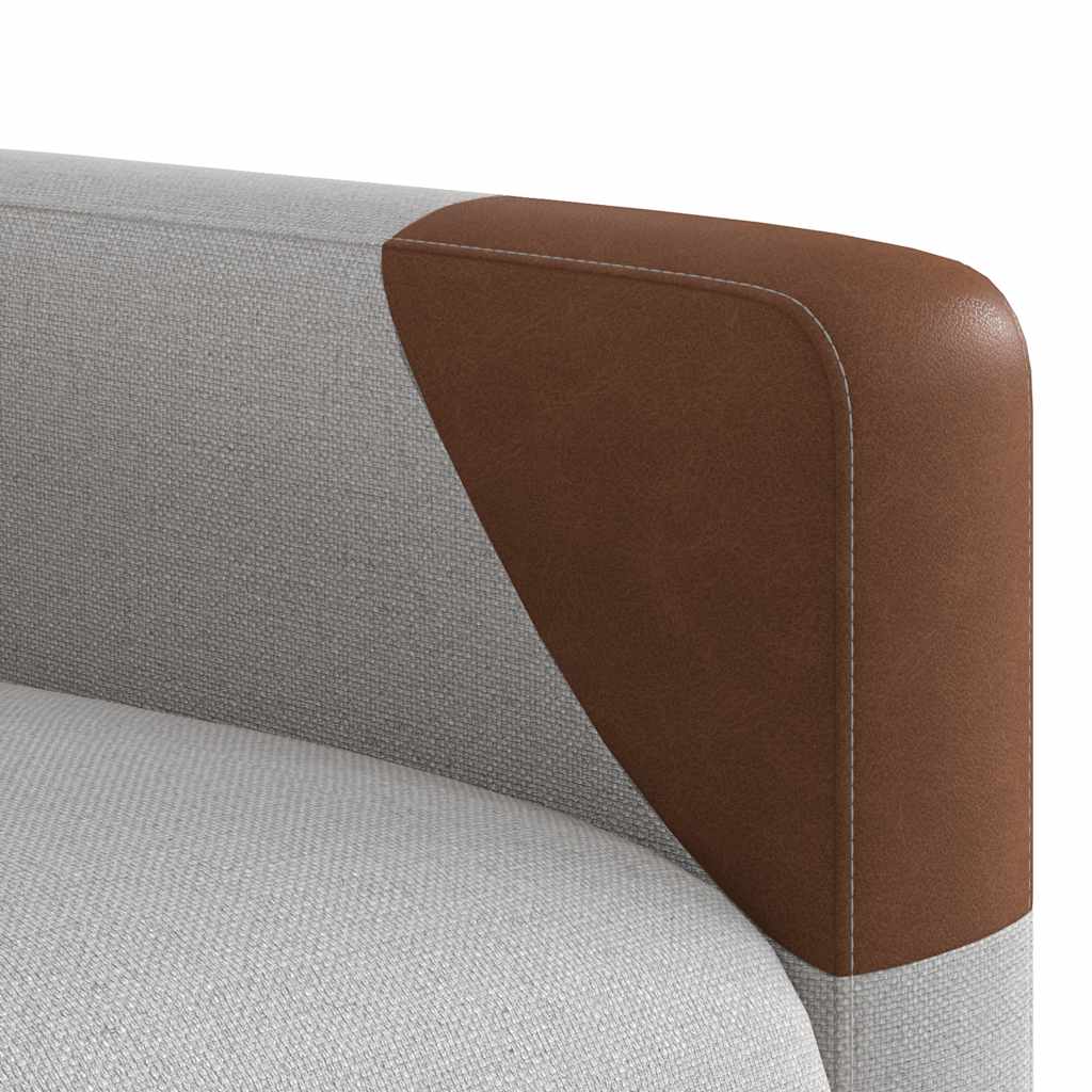 Fauteuil de massage inclinable gris nuage tissu - XIOS
