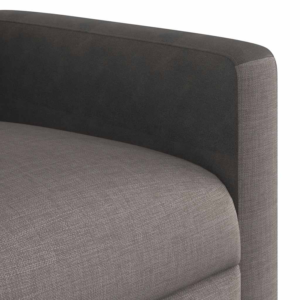 Fauteuil de massage inclinable Taupe Tissu - XIOS