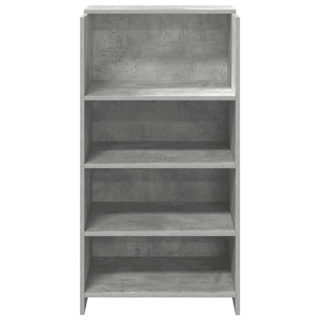 Bureau de réception gris béton 55x50x103,5 cm bois d'ingénierie - XIOS