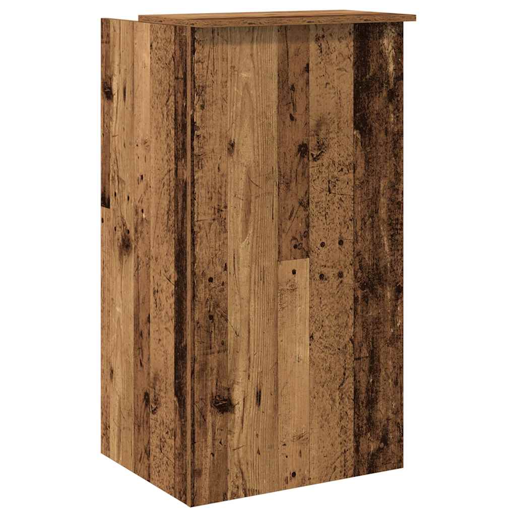 Bureau de réception vieux bois 55x50x103,5 cm bois d'ingénierie - XIOS