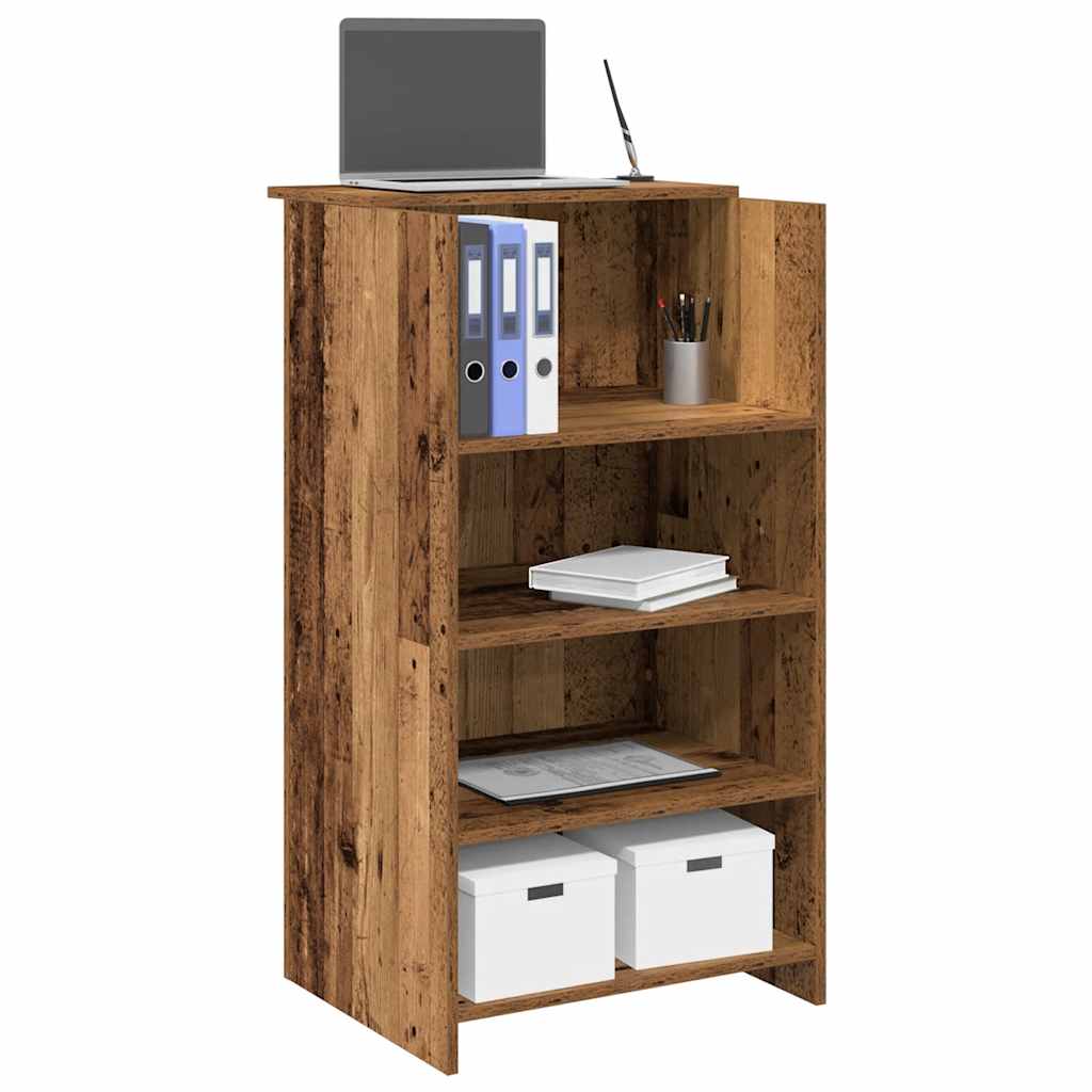 Bureau de réception vieux bois 55x50x103,5 cm bois d'ingénierie - XIOS