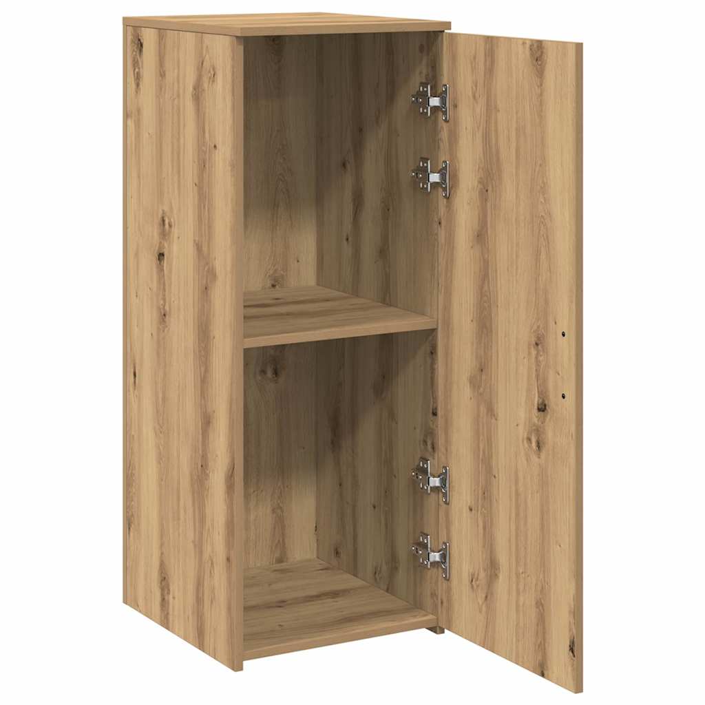 Armoire rangement chêne artisanal 40x45x103,5cm bois ingénierie