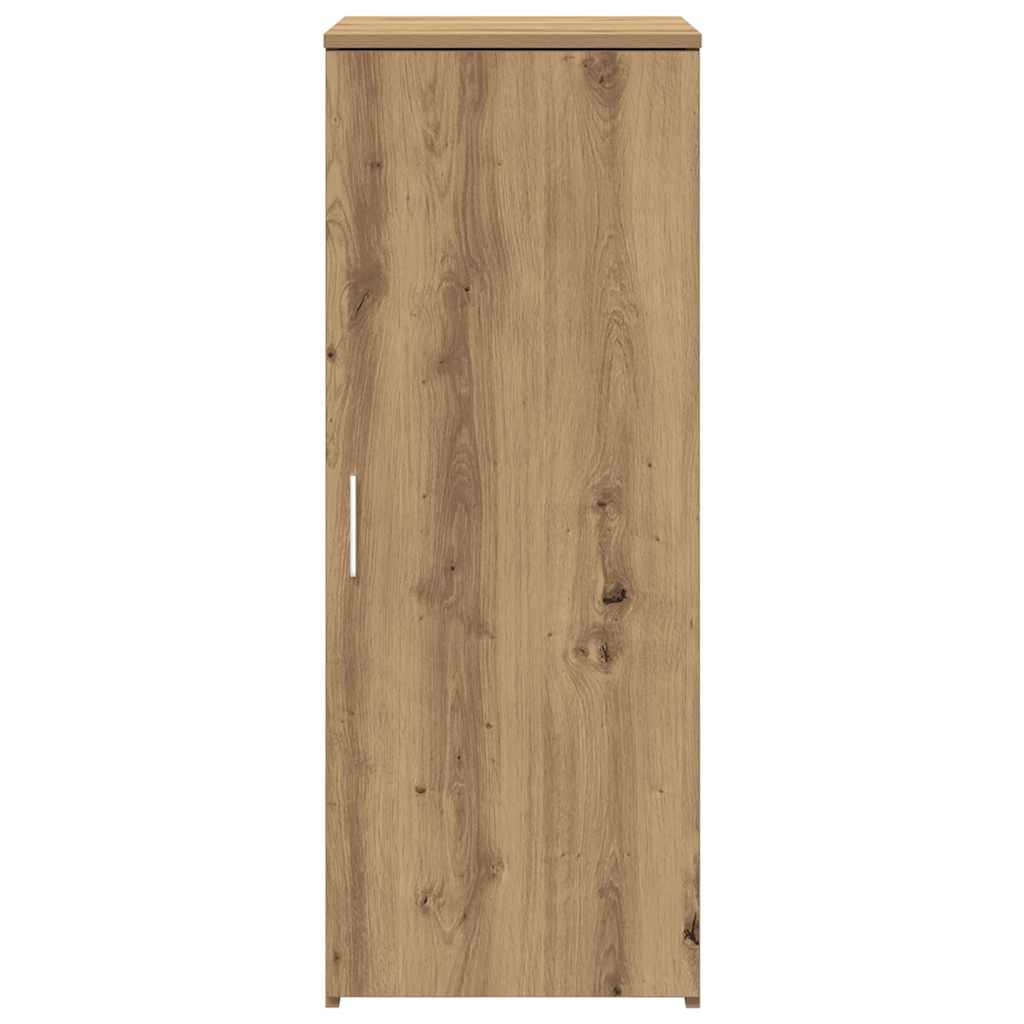 Armoire rangement chêne artisanal 40x45x103,5cm bois ingénierie