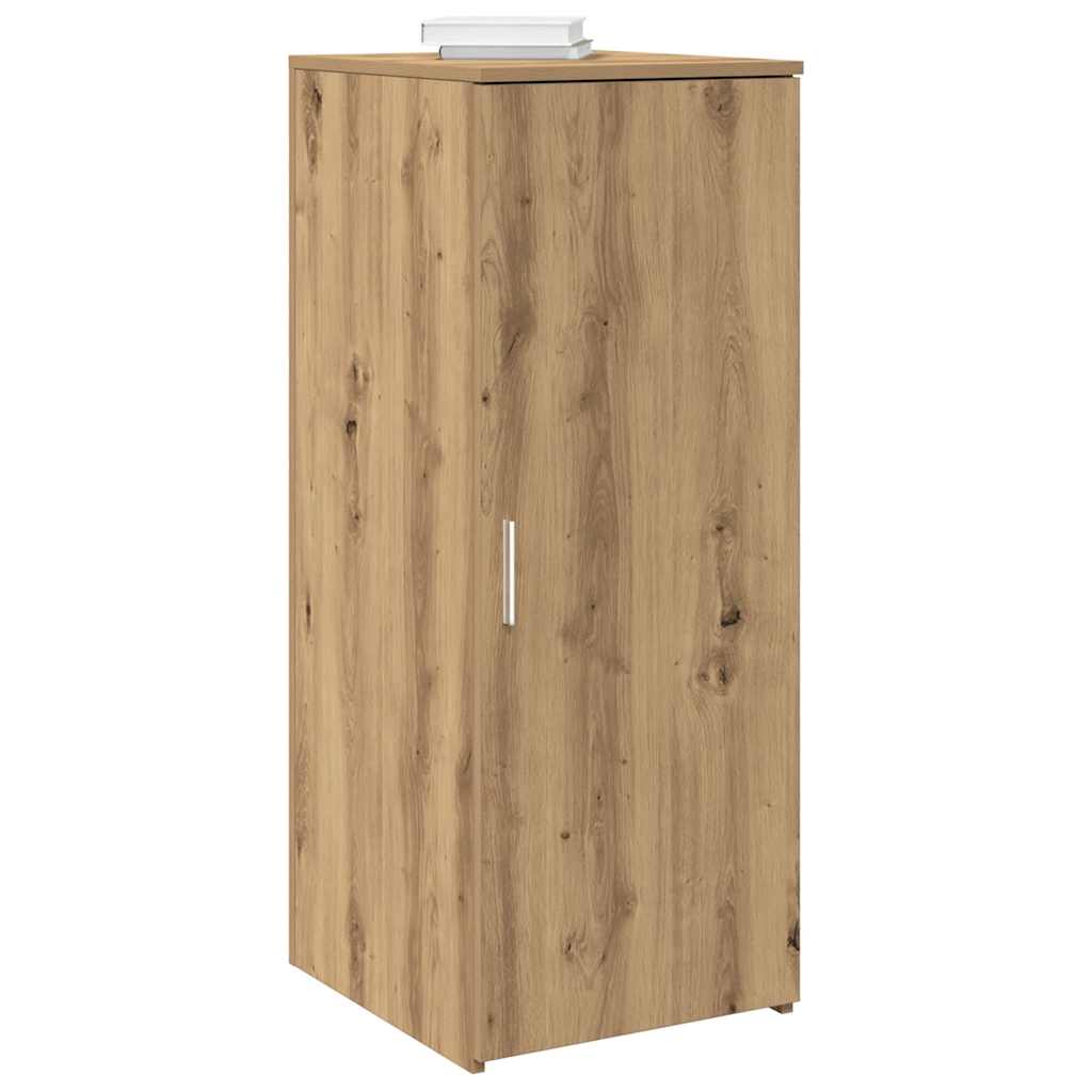 Armoire rangement chêne artisanal 40x45x103,5cm bois ingénierie