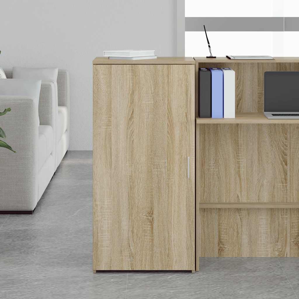 Armoire rangement chêne sonoma 50x45x103,5 cm bois d'ingénierie - XIOS