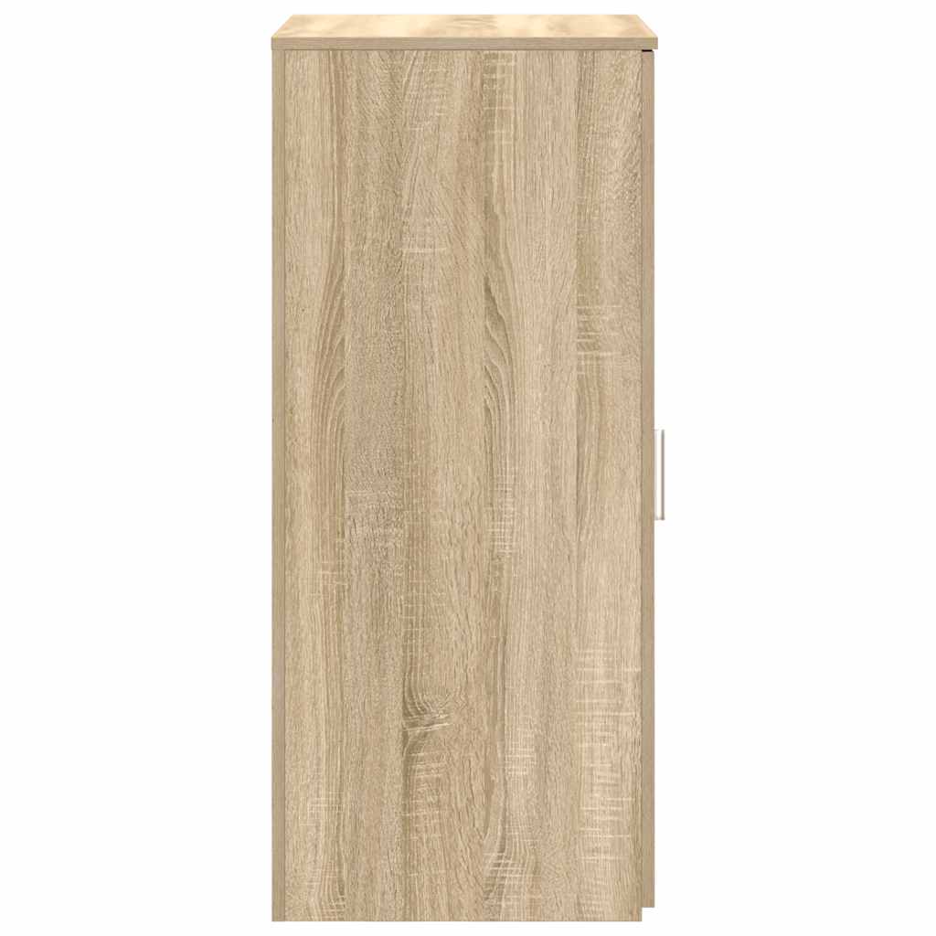 Armoire rangement chêne sonoma 50x45x103,5 cm bois d'ingénierie - XIOS