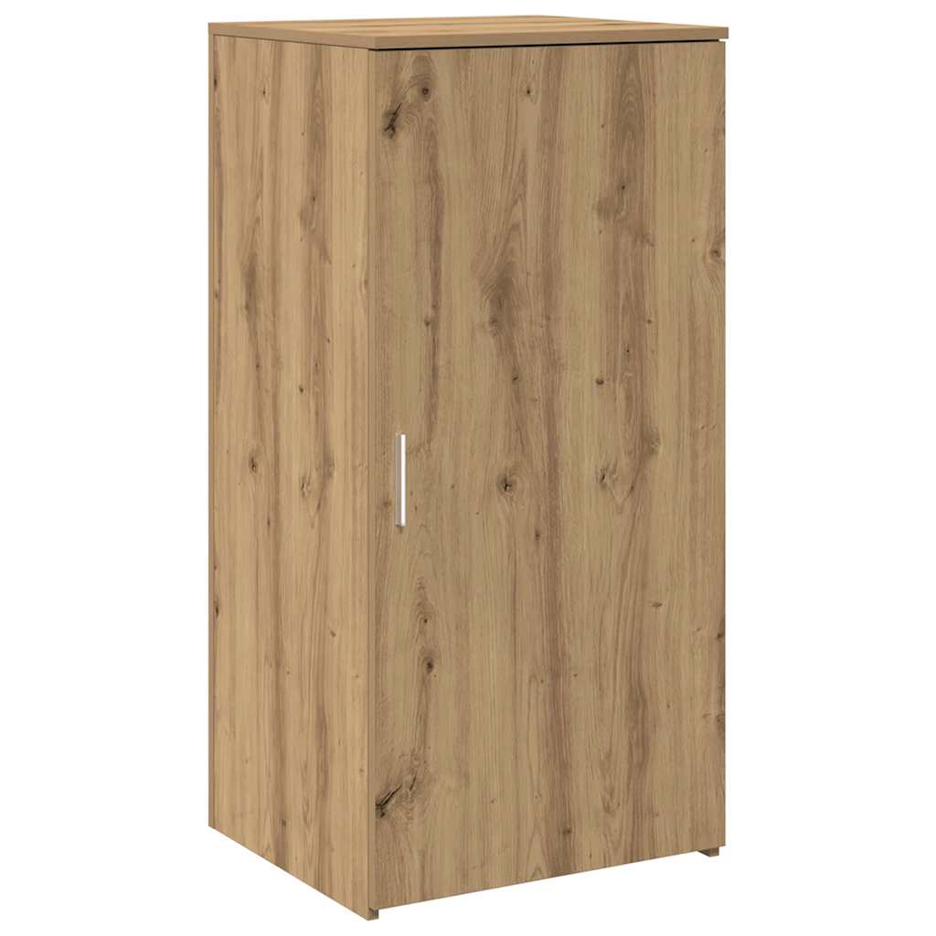 Armoire rangement chêne artisanal 50x45x103,5cm bois ingénierie