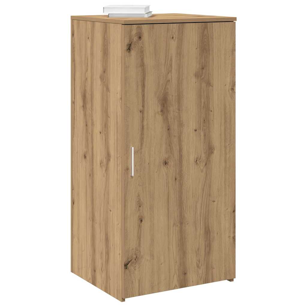 Armoire rangement chêne artisanal 50x45x103,5cm bois ingénierie