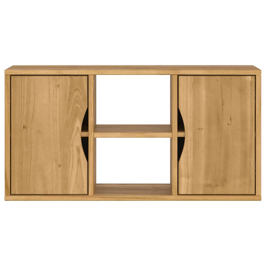 Meuble TV ODDA 79x24x40 cm bois massif pin Meubles TV vidaXL