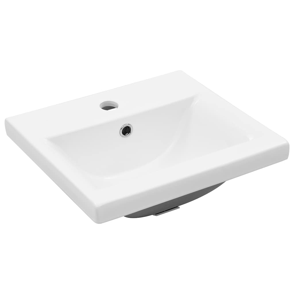 Ensemble de meubles de salle de bain 4 pcs gris béton