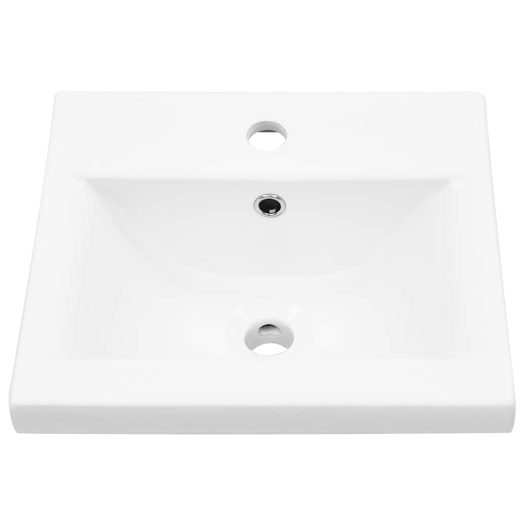 Ensemble de meubles de salle de bain 4 pcs gris béton
