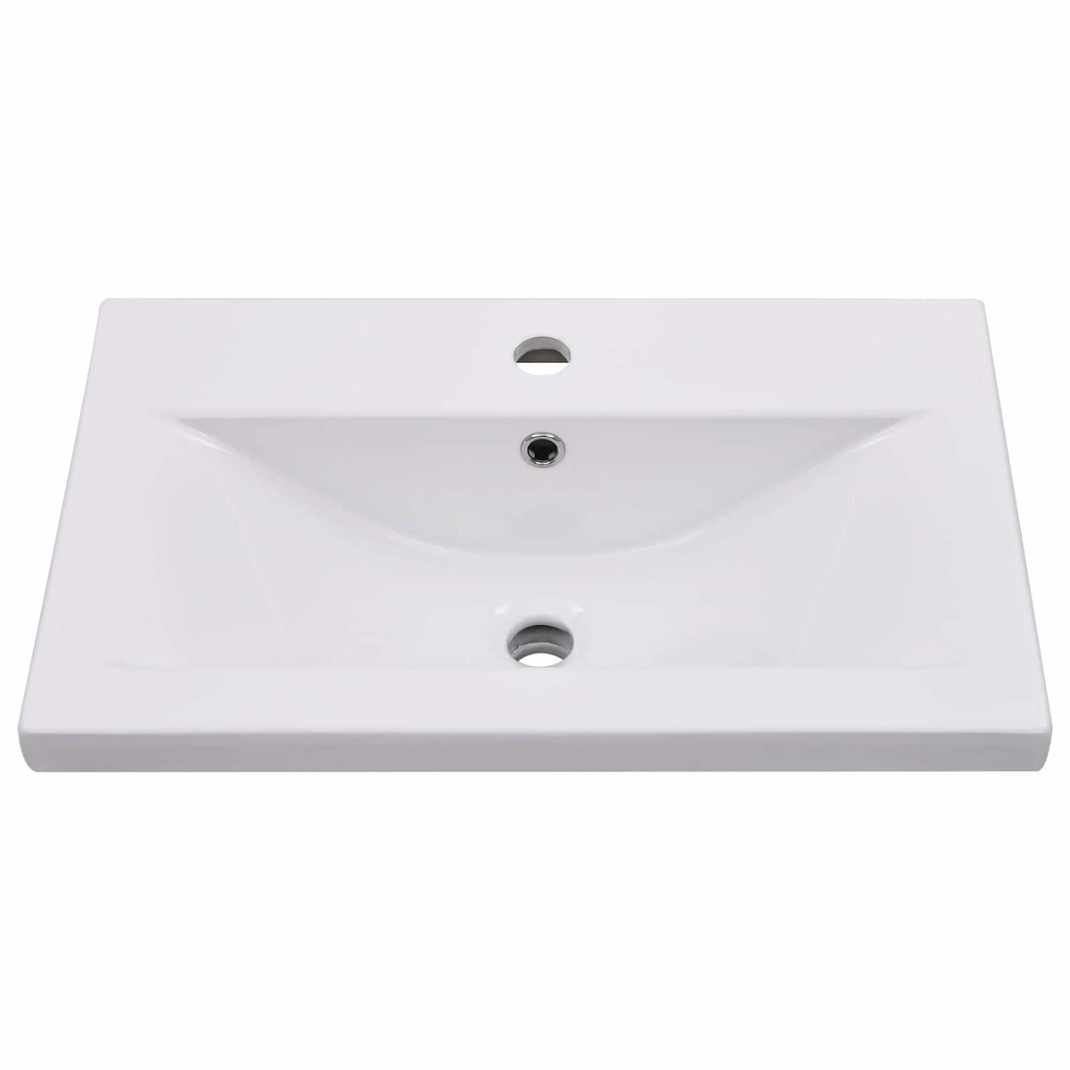 Ensemble de meubles de salle de bain 4 pcs gris béton