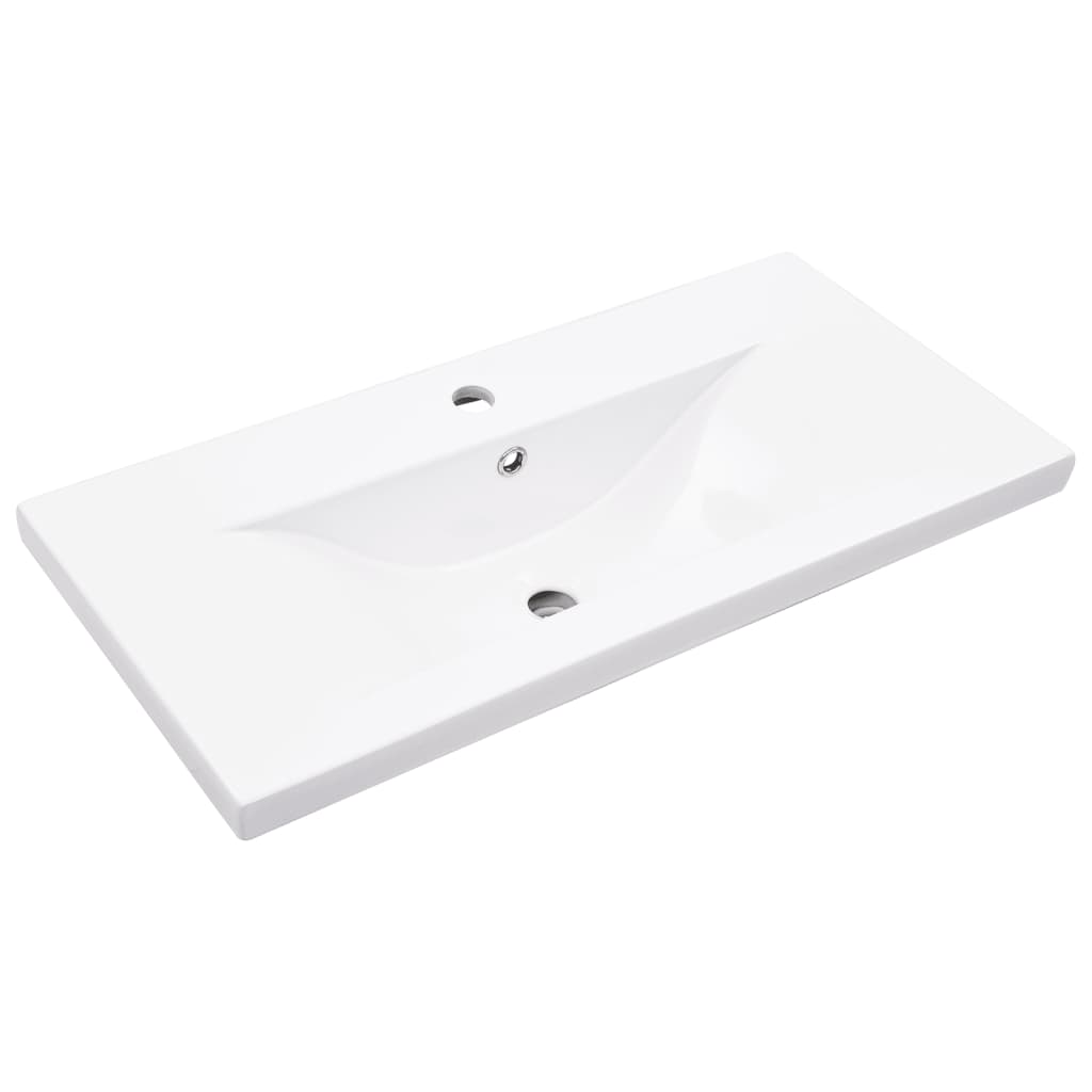 Ensemble de meubles de salle de bain 2 pcs gris béton