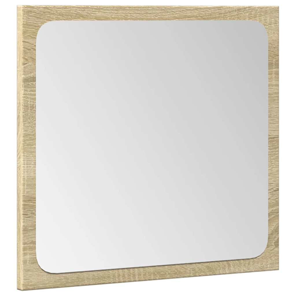 Ensemble de meubles de salle de bain 4 pcs chêne sonoma