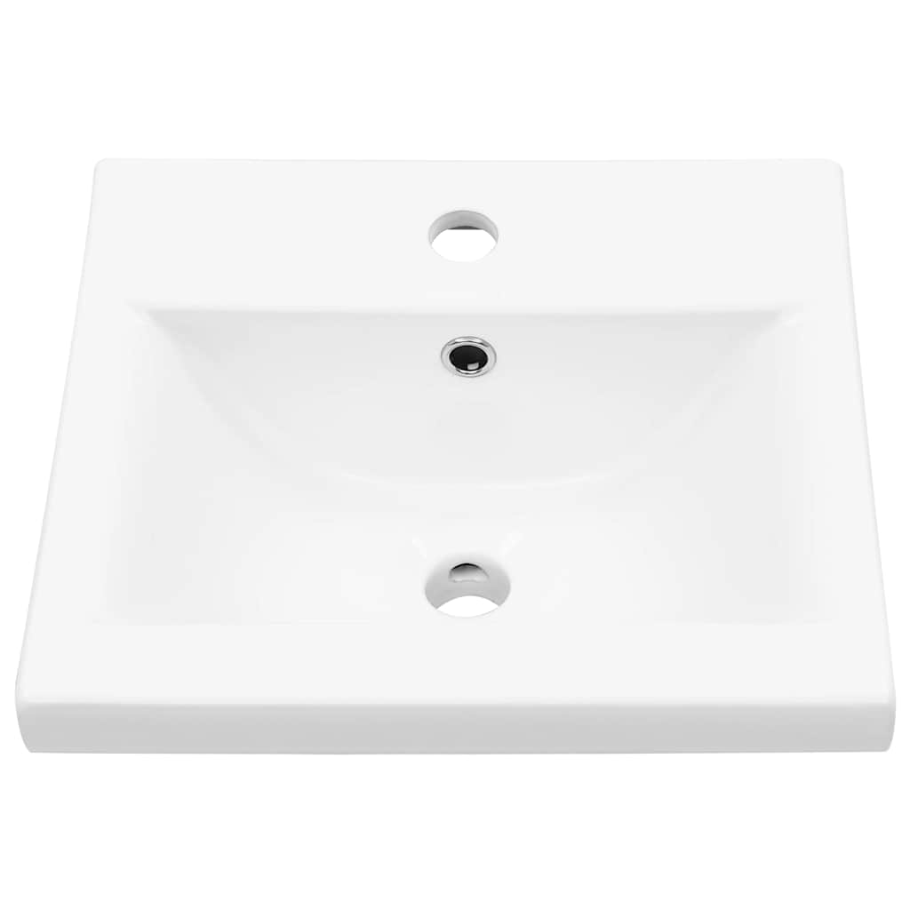 Ensemble de meubles de salle de bain 4 pcs chêne sonoma