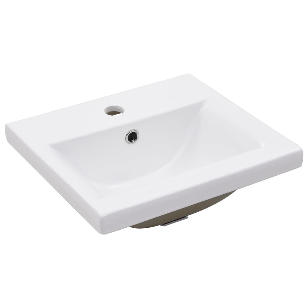 Ensemble de meubles de salle de bain 5 pcs chêne sonoma