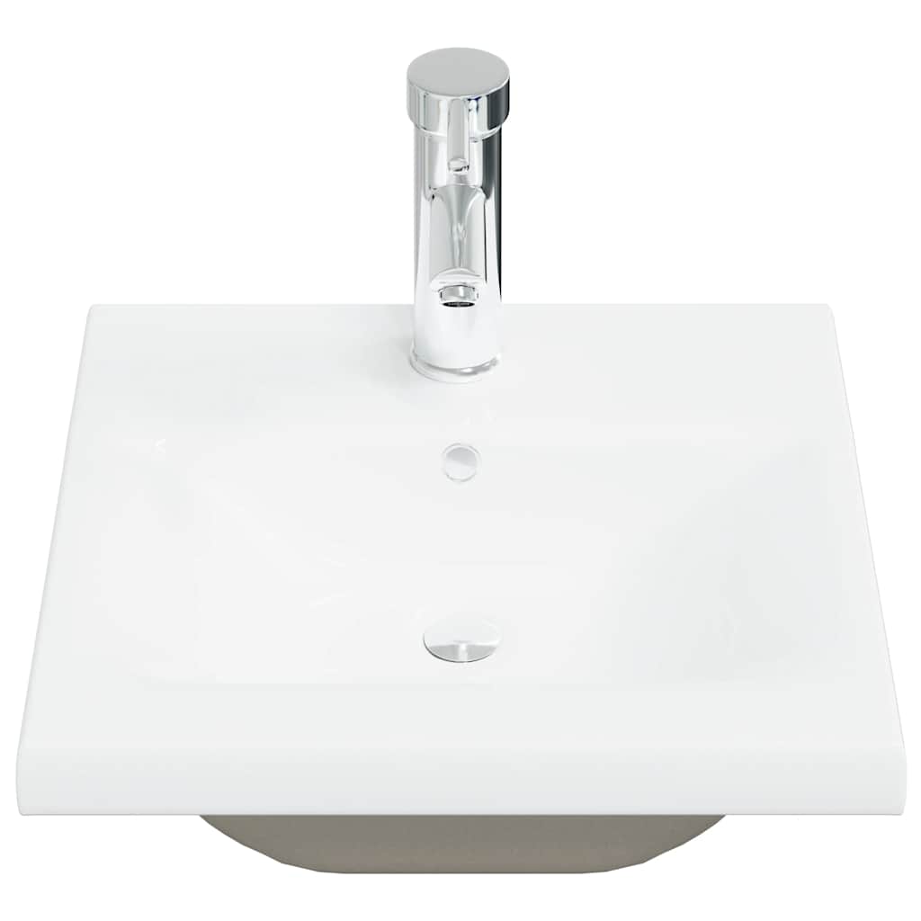 Ensemble de meubles de salle de bain 5 pcs chêne sonoma