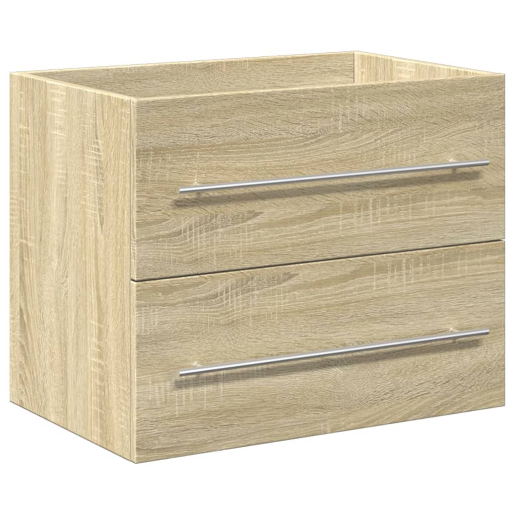 Ensemble de meubles de salle de bain 2 pcs chêne sonoma - XIOS