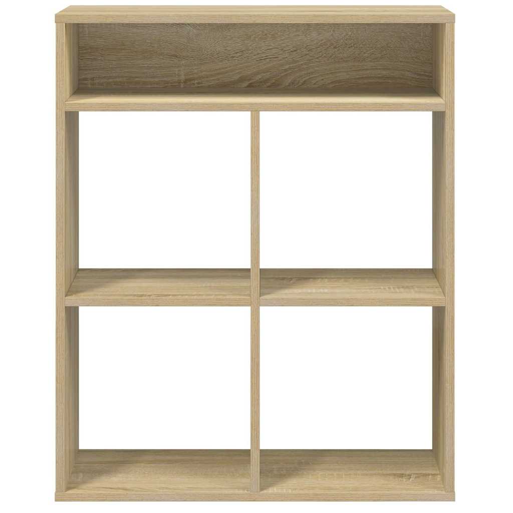 Bibliothèque chêne sonoma 66x31x80 cm bois d'ingénierie - XIOS
