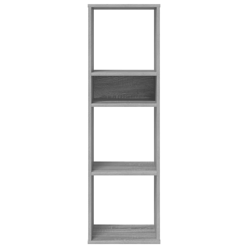 Bibliothèque sonoma gris 34x31x112 cm bois d'ingénierie - XIOS