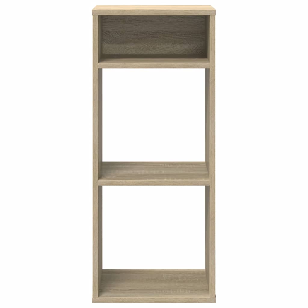 Bibliothèque chêne sonoma 34x31x80 cm bois d'ingénierie - XIOS
