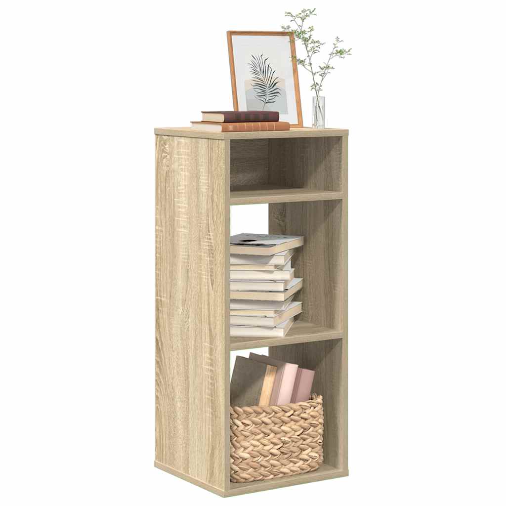 Bibliothèque chêne sonoma 34x31x80 cm bois d'ingénierie - XIOS