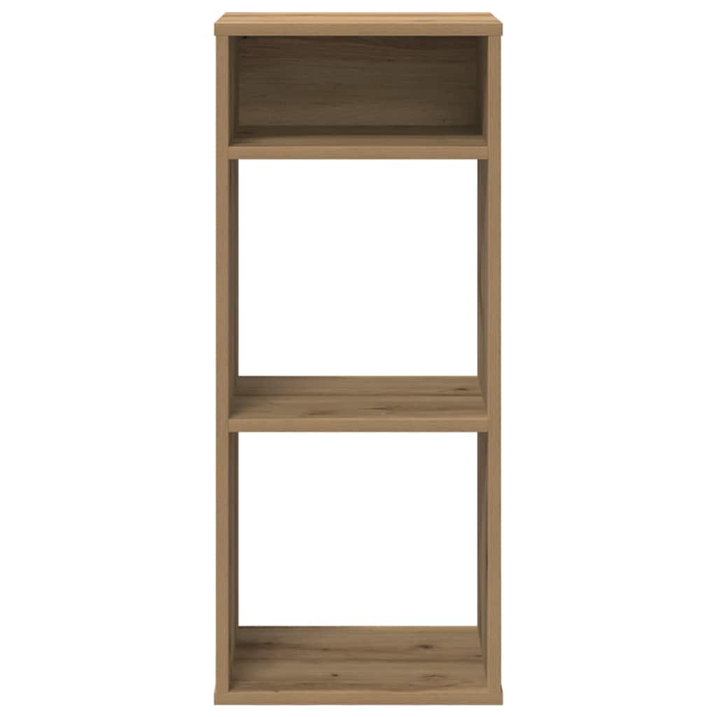 Bibliothèque chêne artisanal 34x31x80 cm bois d'ingénierie - XIOS
