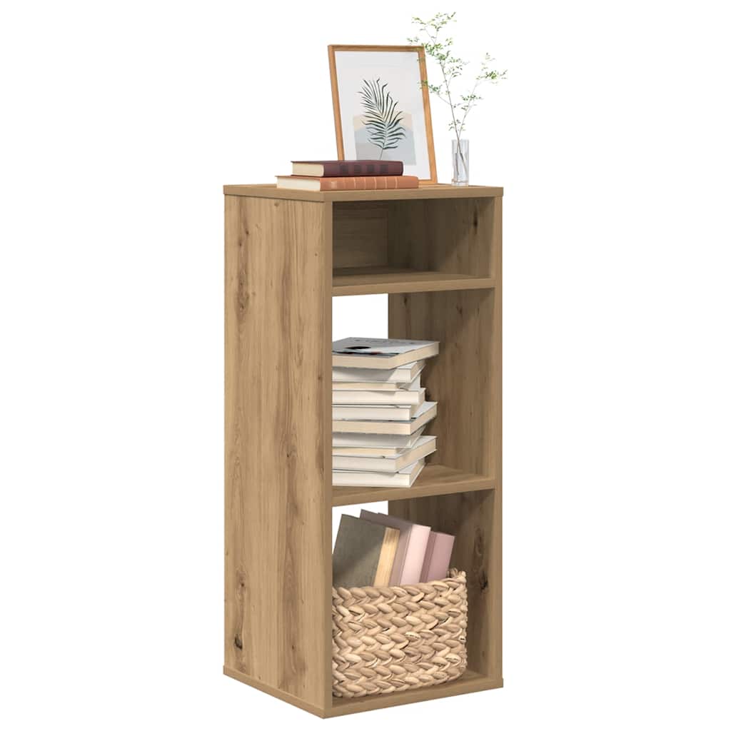 Bibliothèque chêne artisanal 34x31x80 cm bois d'ingénierie - XIOS