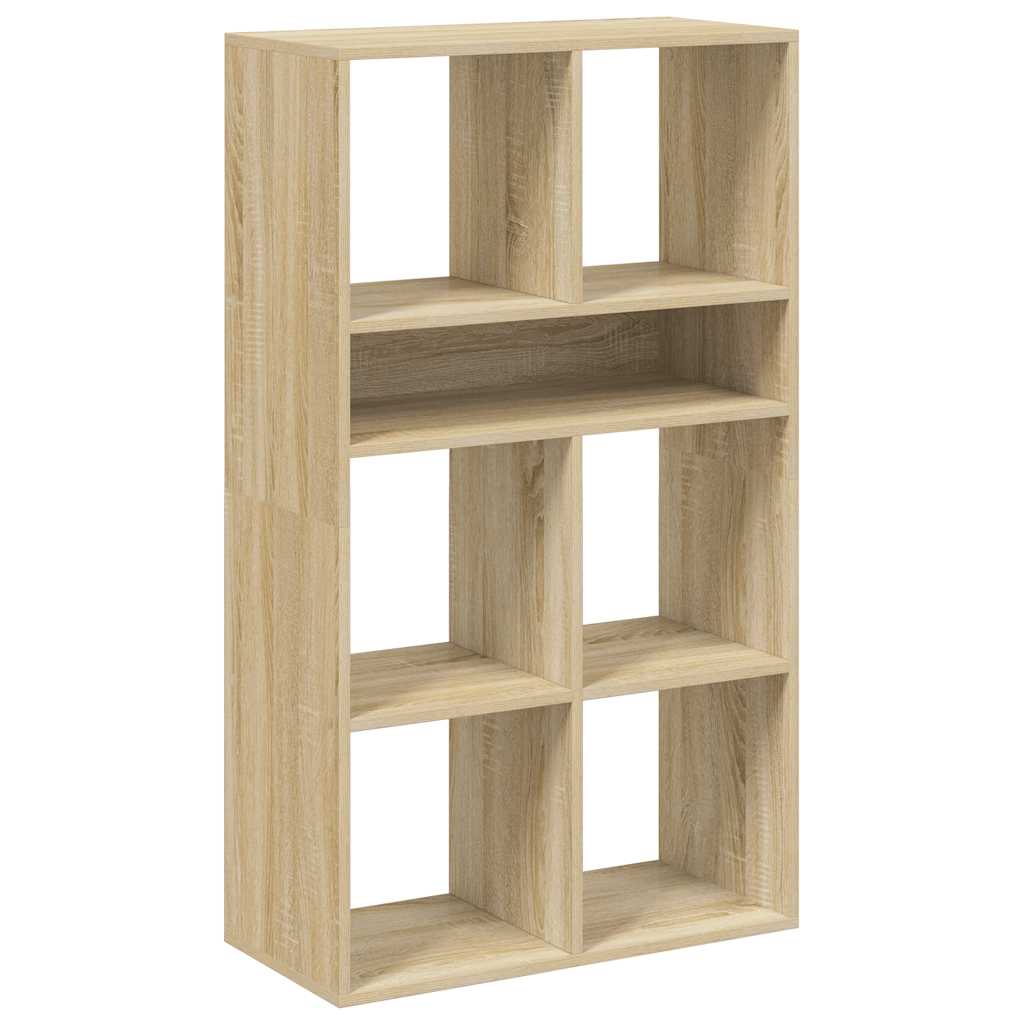 Bibliothèque chêne sonoma 66x31x112 cm bois d'ingénierie - XIOS