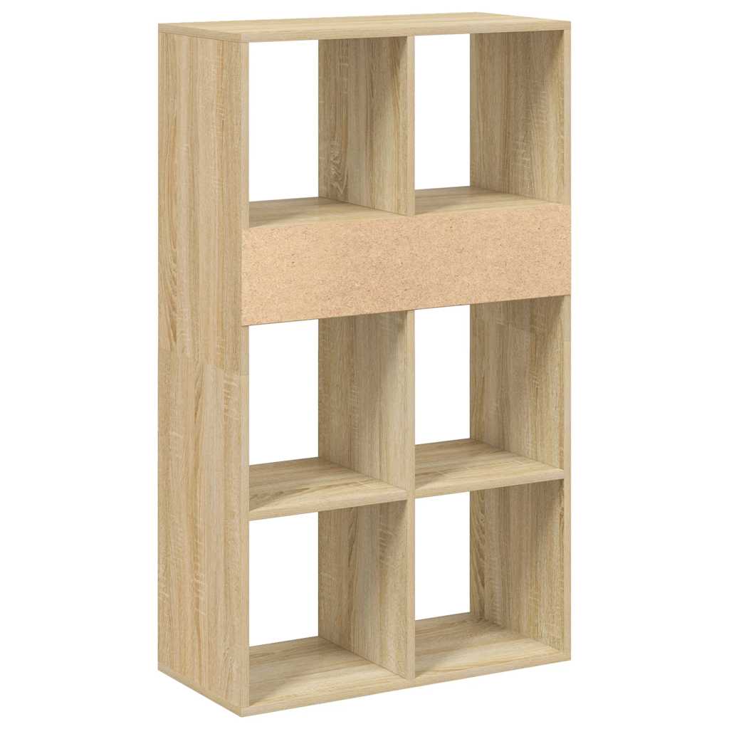 Bibliothèque chêne sonoma 66x31x112 cm bois d'ingénierie - XIOS