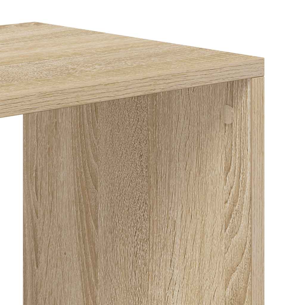 Bibliothèque chêne sonoma 66x31x112 cm bois d'ingénierie - XIOS