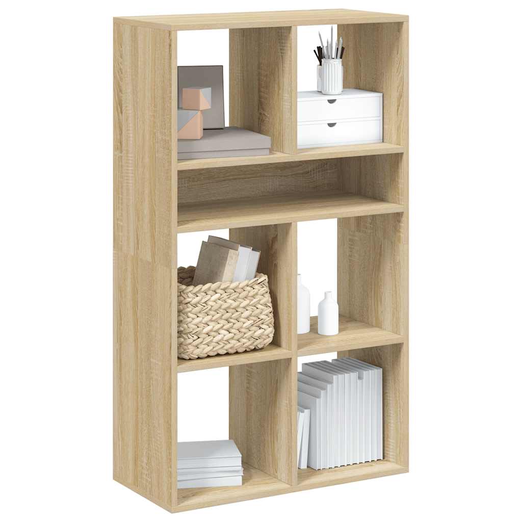 Bibliothèque chêne sonoma 66x31x112 cm bois d'ingénierie - XIOS