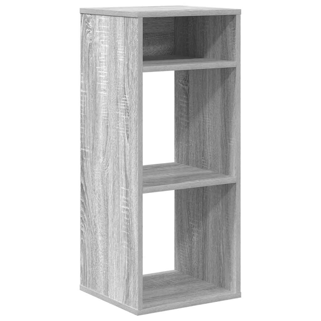 Bibliothèque sonoma gris 34x31x80 cm bois d'ingénierie - XIOS