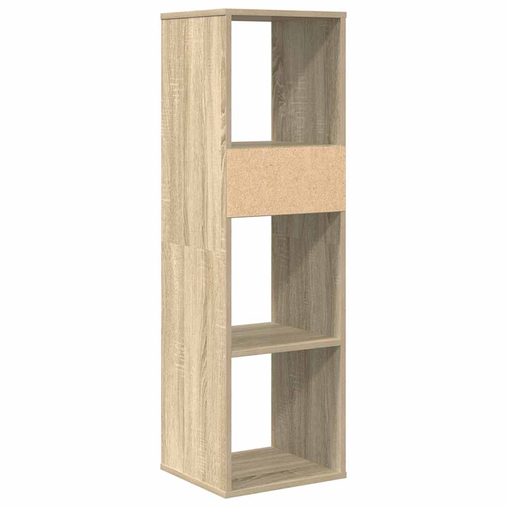 Bibliothèque chêne sonoma 34x31x112 cm bois d'ingénierie - XIOS
