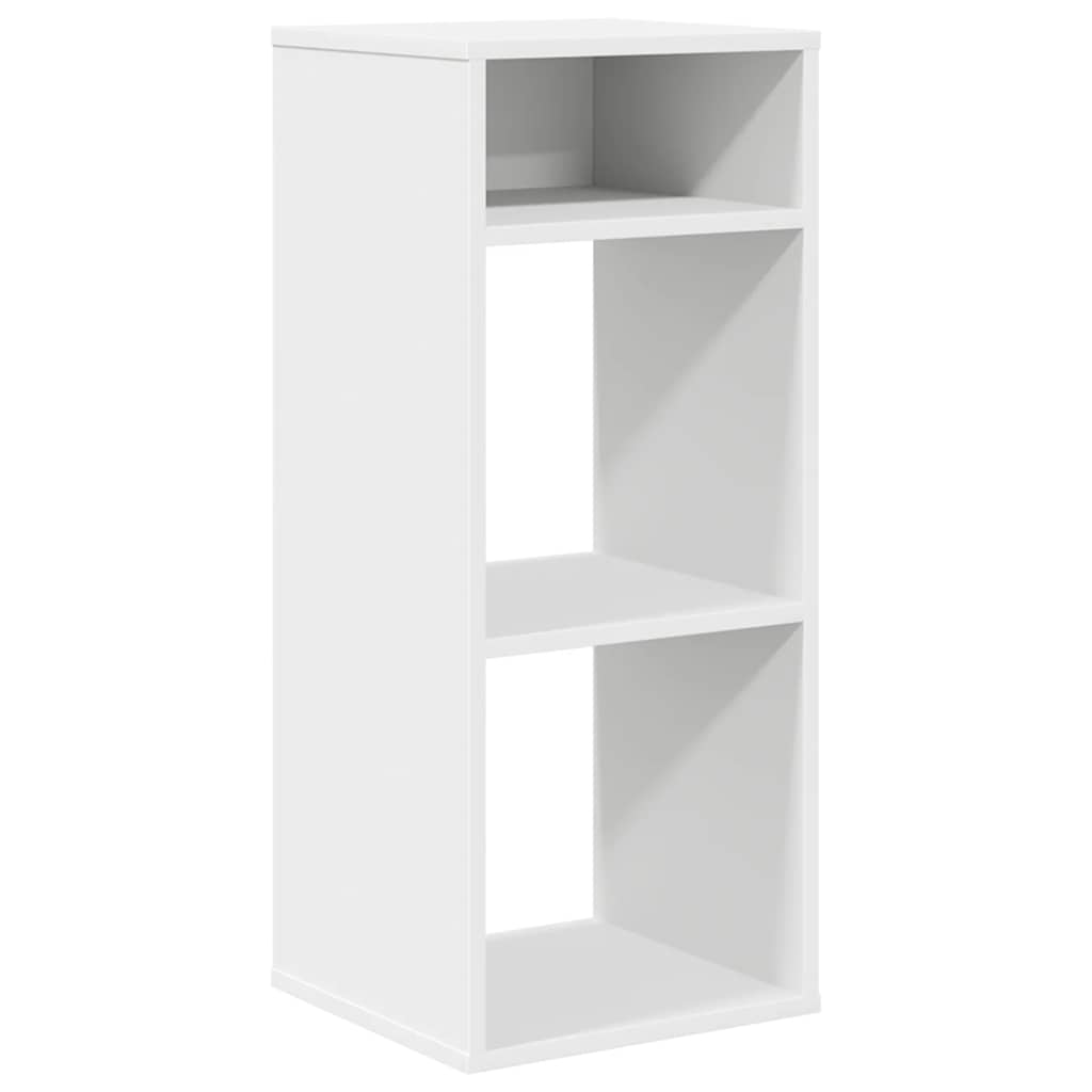 Bibliothèque blanc 34x31x80 cm bois d'ingénierie - XIOS