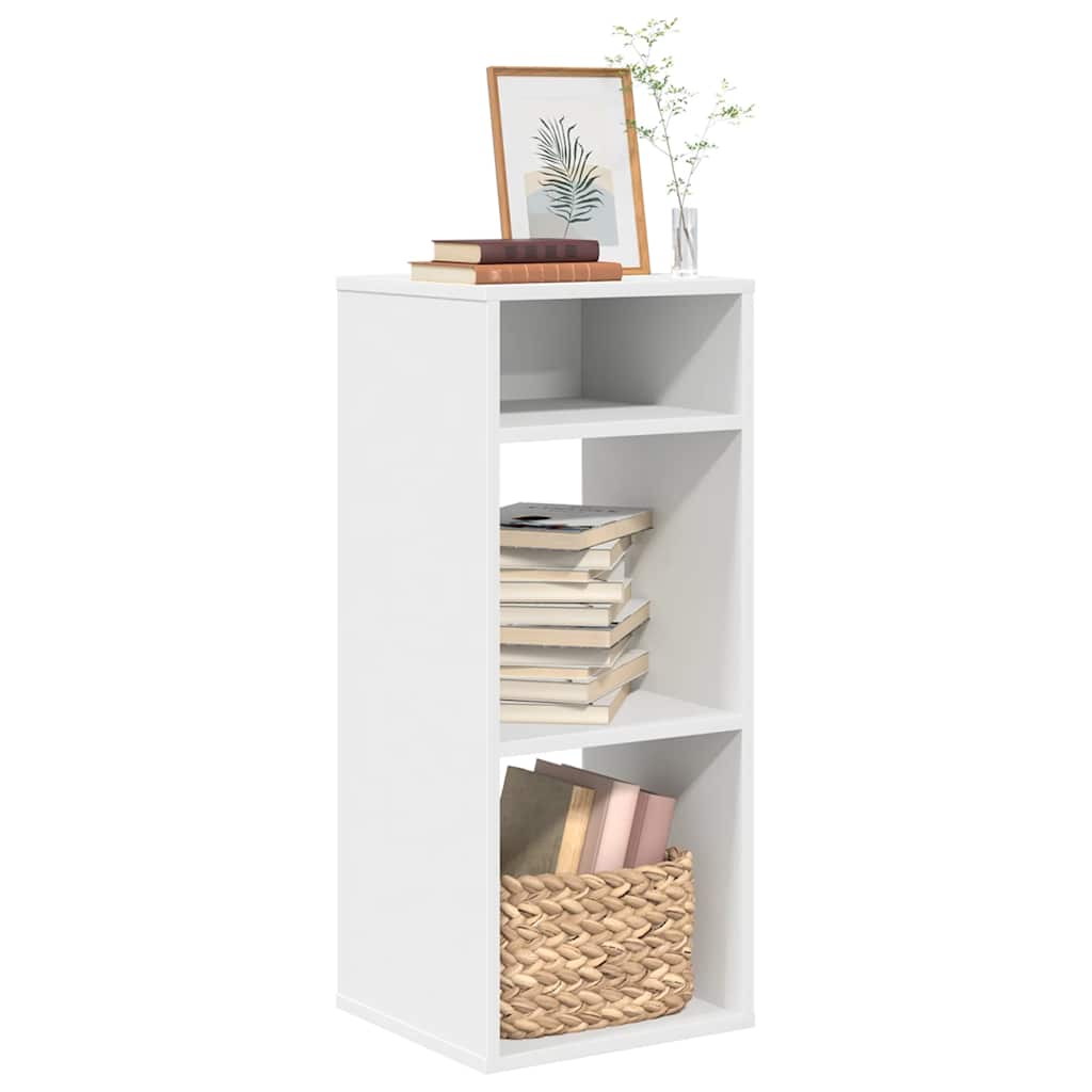 Bibliothèque blanc 34x31x80 cm bois d'ingénierie - XIOS