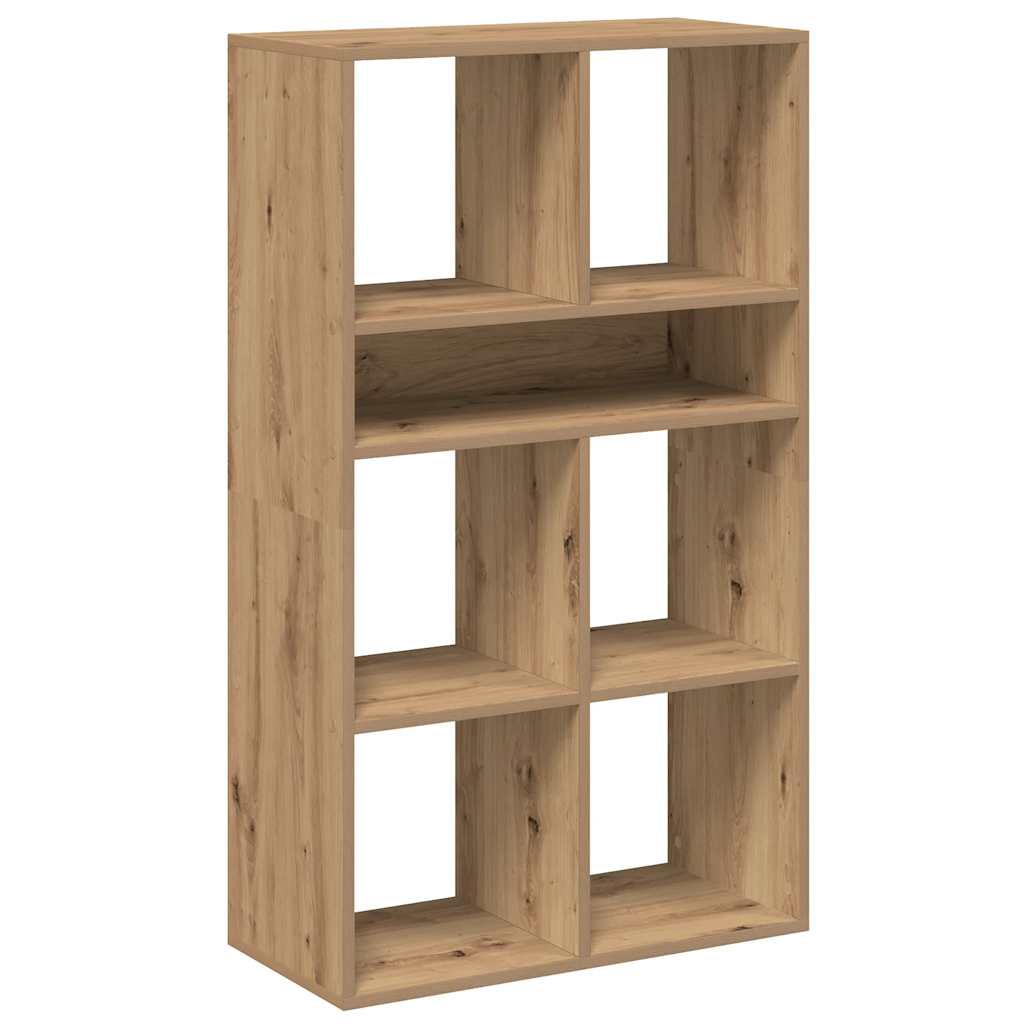 Bibliothèque chêne artisanal 66x31x112 cm bois d'ingénierie - XIOS
