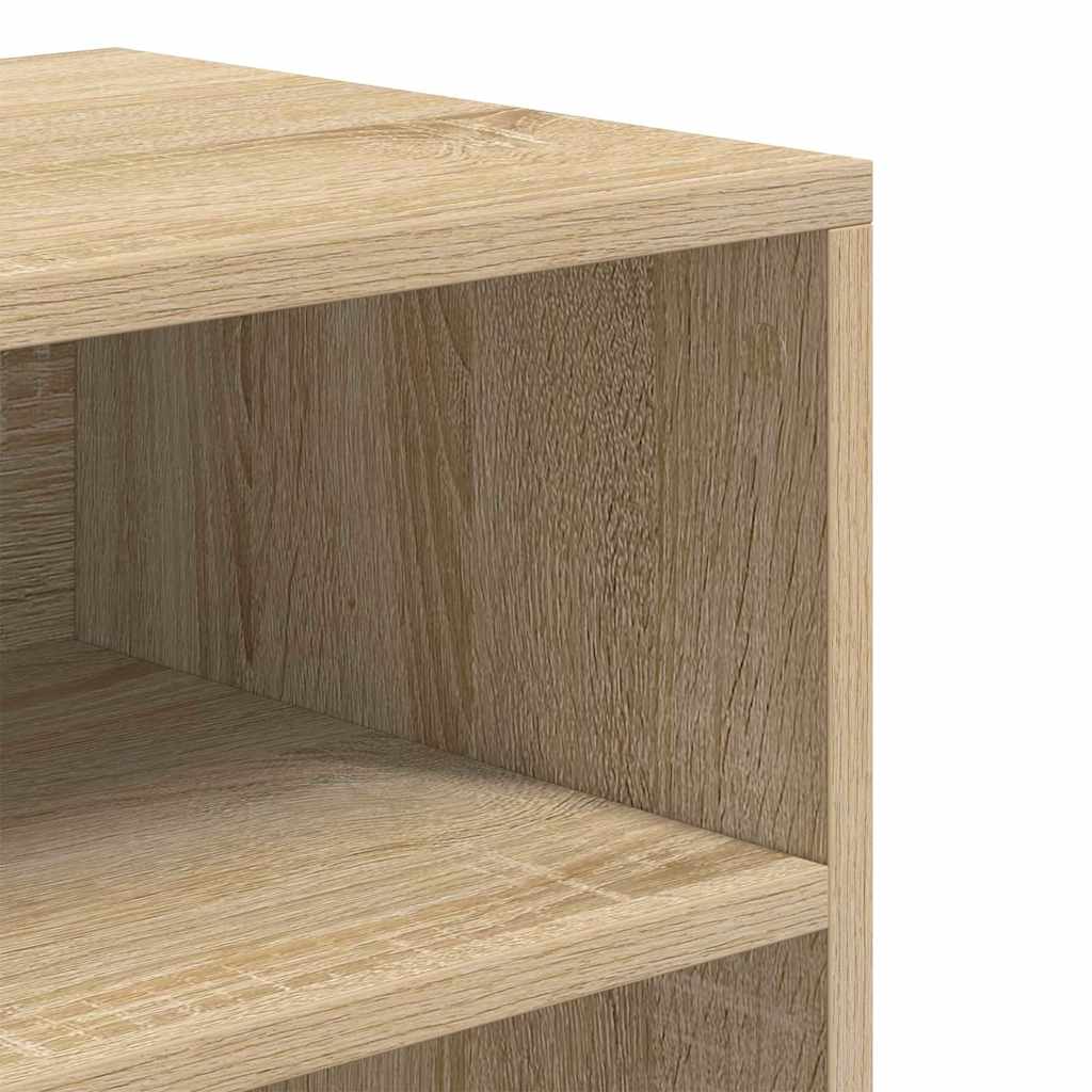 Bibliothèque chêne sonoma 60x30x71,5 cm bois d'ingénierie - XIOS
