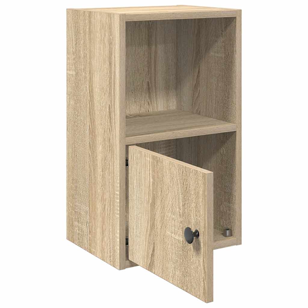 Bibliothèque chêne sonoma 31x24x52 cm bois d'ingénierie - XIOS